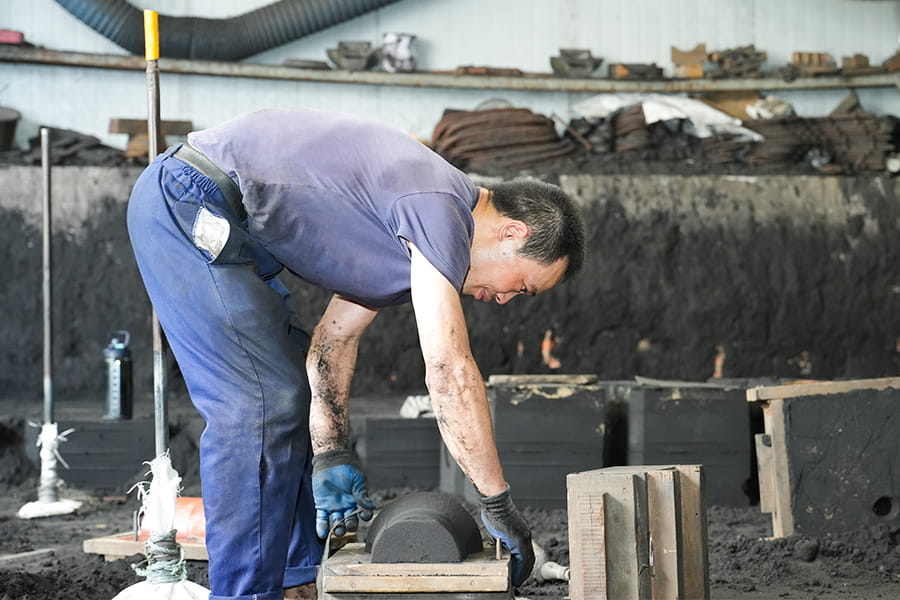 Produção de modelagem manual